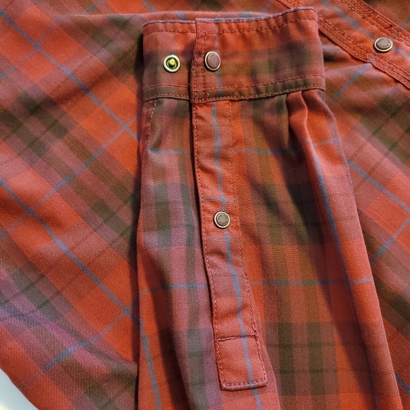 The North Face Men's Long Sleeve Snap Button Up Shirt Sz XL - Picture 15 of 15